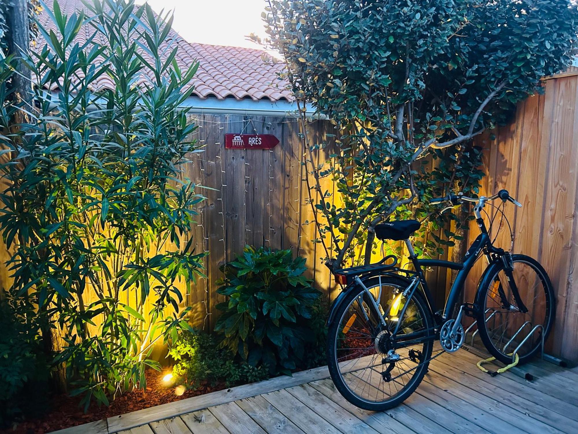 Cocon entre presqu'île du Cap Ferret et plages océanes - terrasse - vélo gratuit Ares Exterior foto